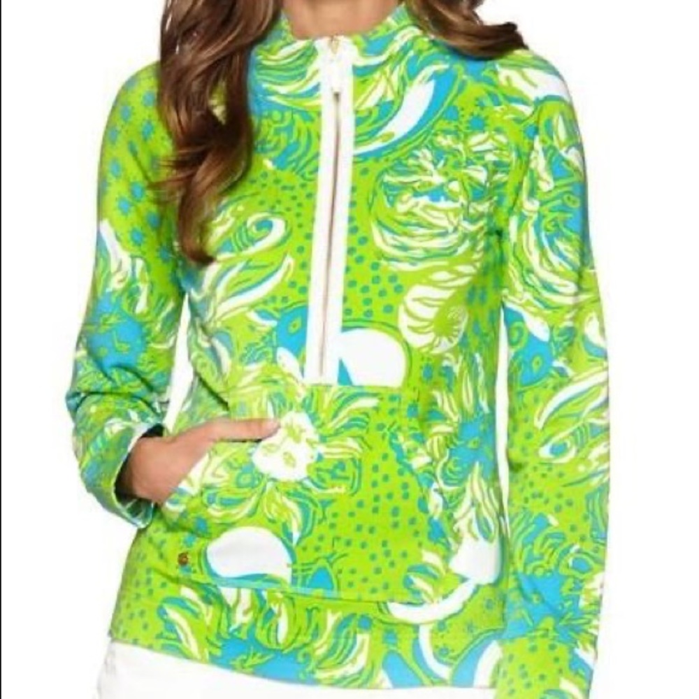 Lily Pulitzer Skipper Popover Long-sleeve Top NWT